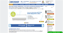 Desktop Screenshot of aircoshop.nl